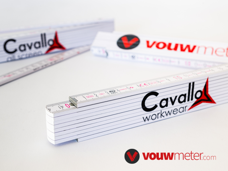Houten vouwmeter